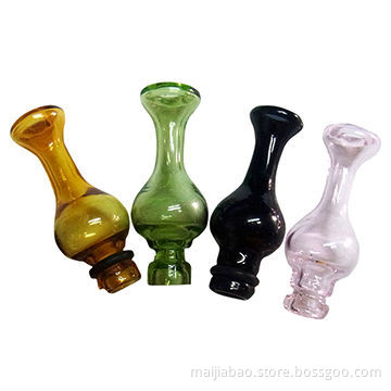 510 glass drip tip, various colors are available